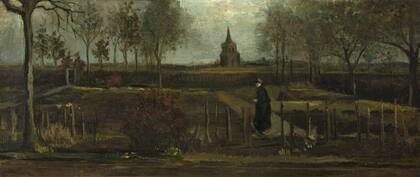 Jardín rectoral en Nuenen en primavera (1884), la obra de Van Gogh recuperada, está valuada entre 3,2 y 6,4 millones de dólares