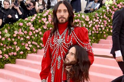 Jared Leto, con el clon de su cabeza