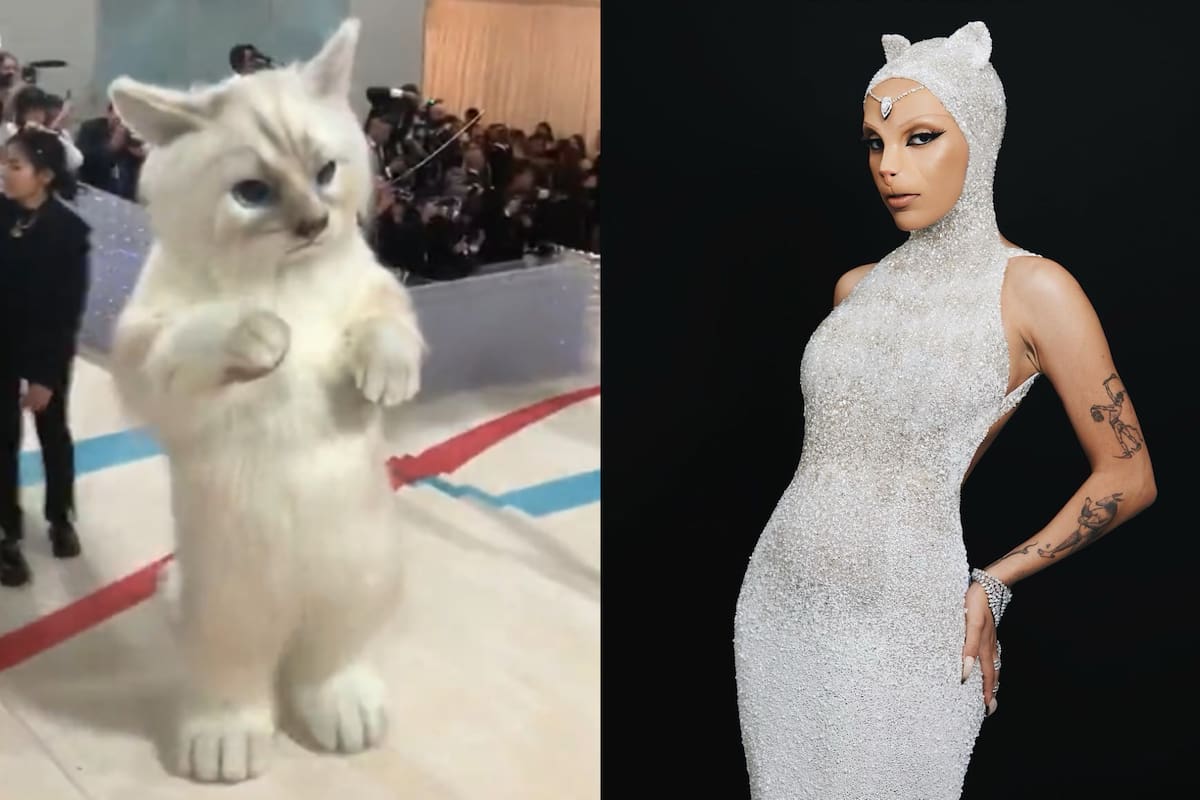 Jared Leto y Doja Cat vistieron particulares look con por un particular motivo (Captura video / Foto Instagram @dojacat)