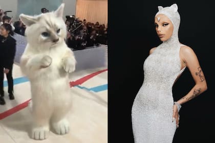 Jared Leto y Doja Cat vistieron particulares look con por un particular motivo (Captura video / Foto Instagram @dojacat)
