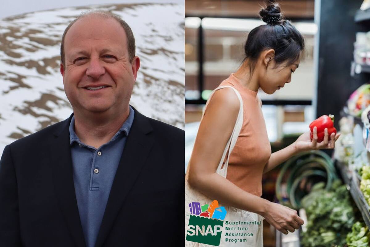 Jared Polis anunció que Colorado prohibirá la compra de estos alimentos a beneficiarios de SNAP (FB/Governor Jared Polis- Pexels/Greta Hoffman)