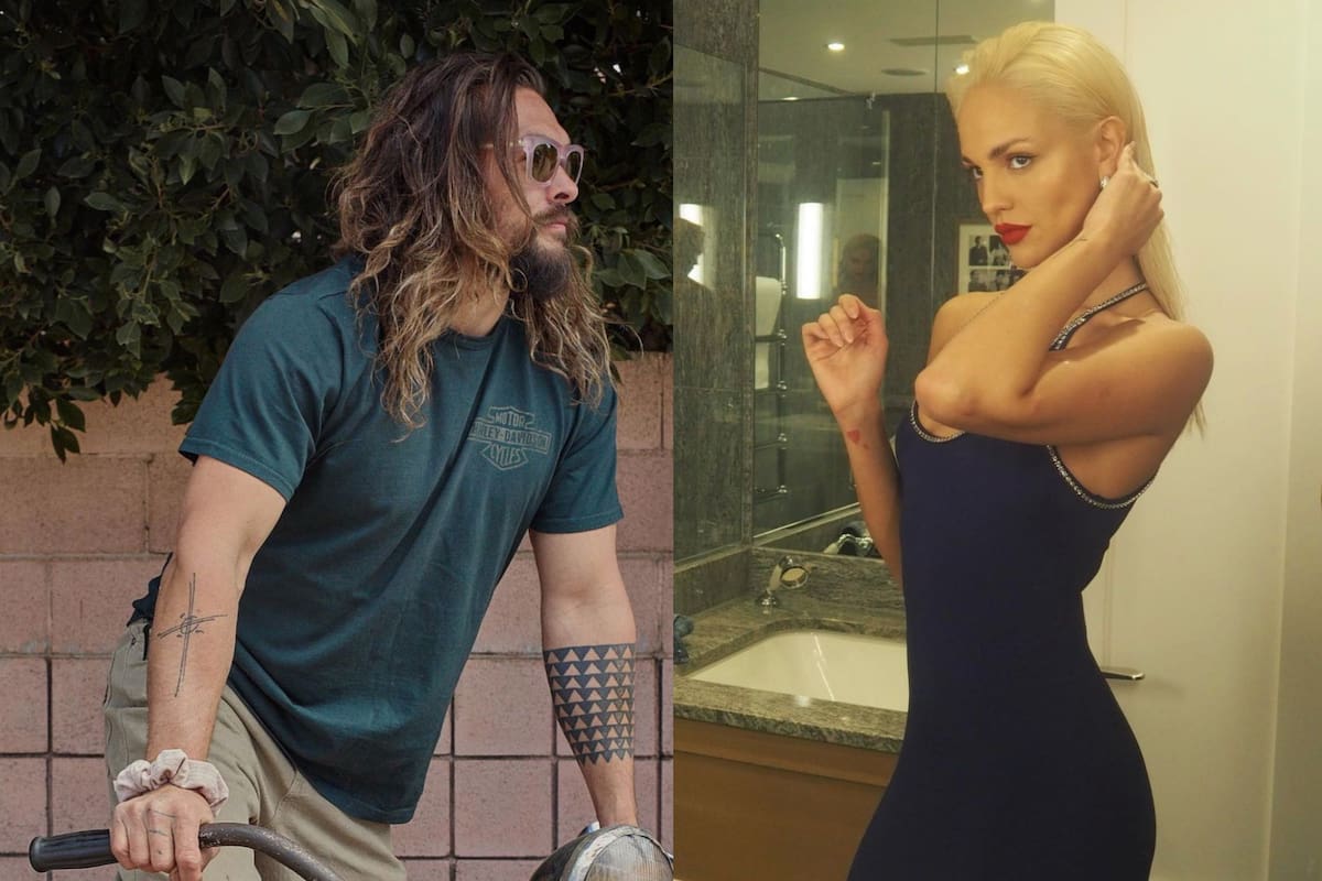 Jason Momoa y Eiza Gonzalez no pudieron escapar de las cámaras
