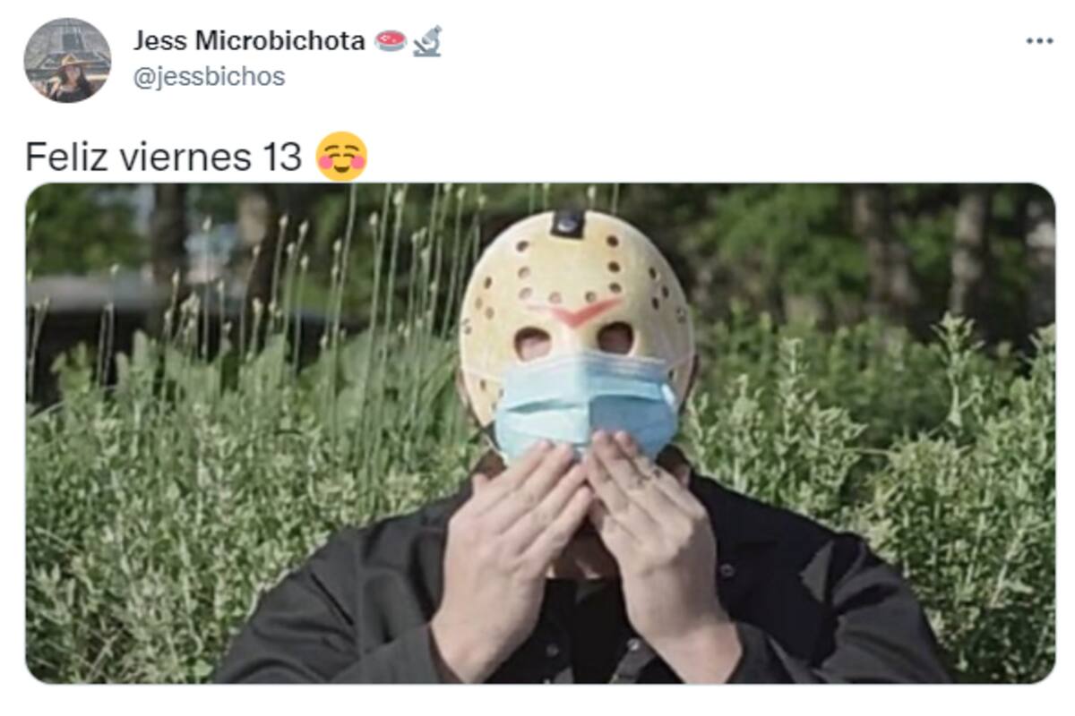 Jason, protagonista de la franquicia Viernes 13, se llevó gran parte de los saludos del día.