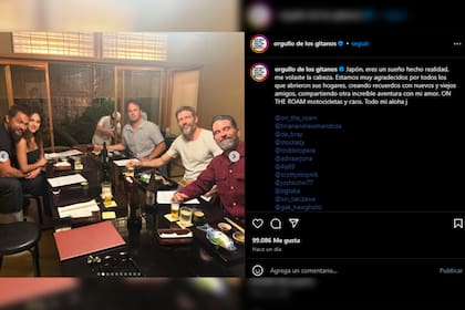 Jason y Adri blanquearon su romance en las redes sociales (Foto Instagram @prideofgypsies)