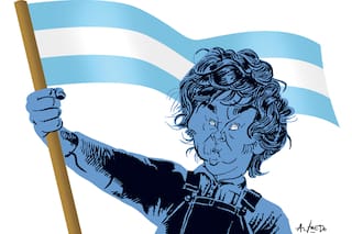 Y un día Milei descubrió el nacionalismo
