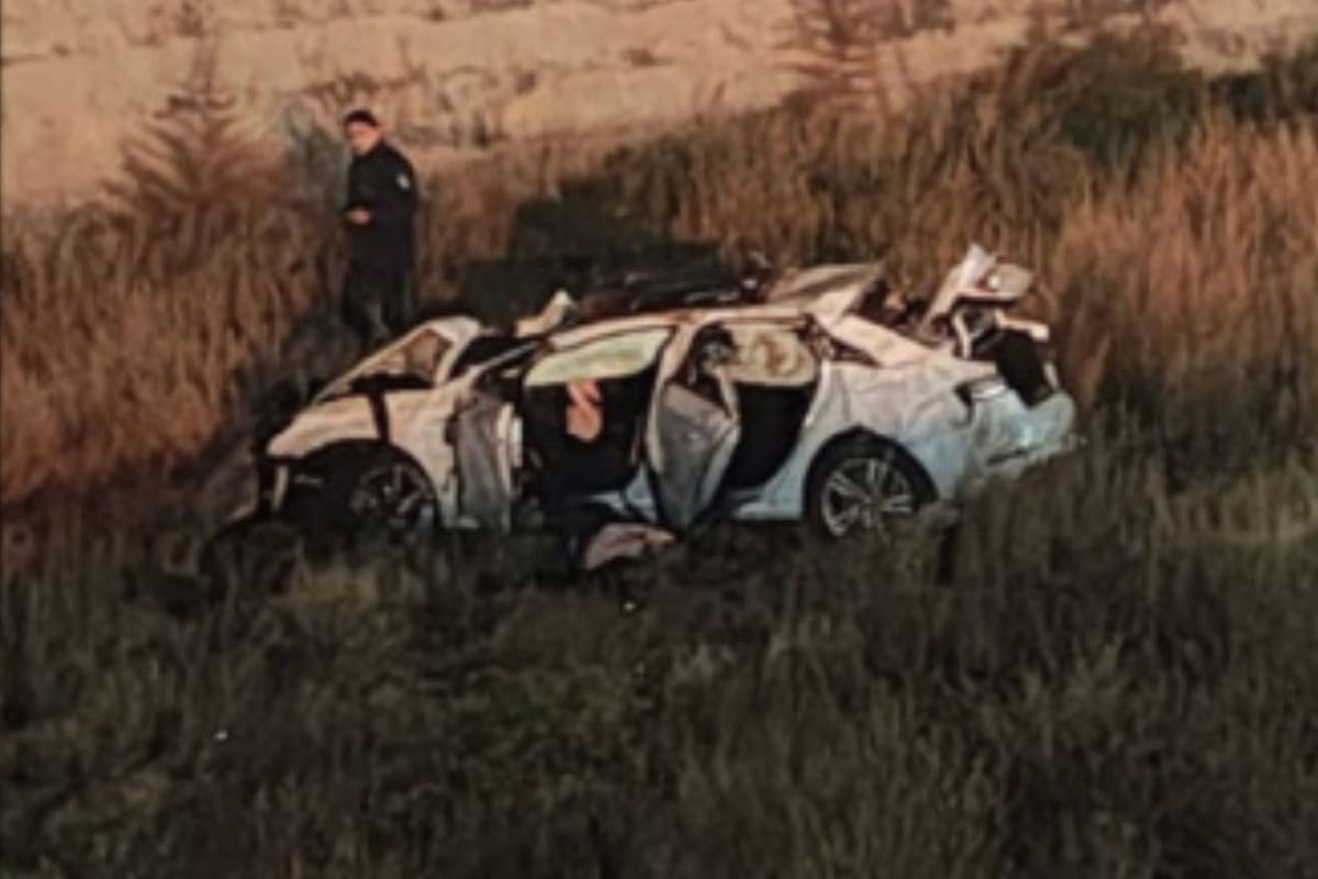 Javier Aguiló (51) falleció luego de perder el control de su Audi A3 y caer al vacío en un canal aluvional en la rotonda del Puente San Vicente