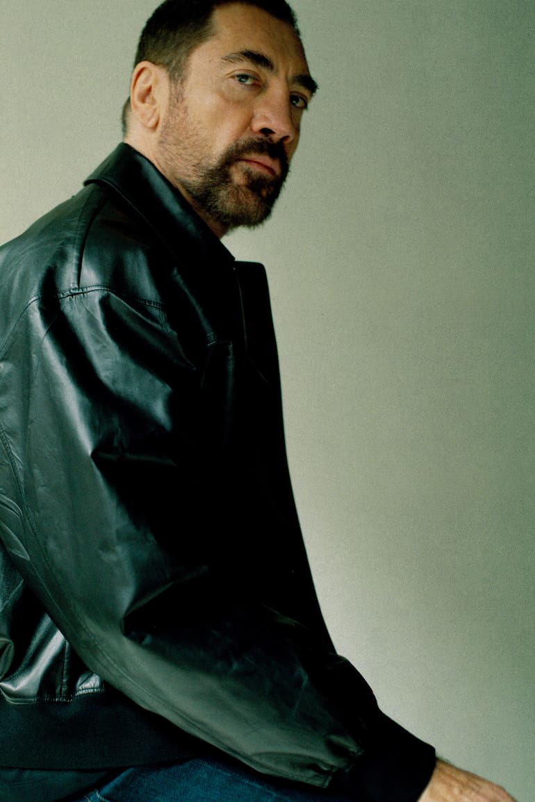 Javier Bardem in Los Angeles in May 2025. The Oscar-winning actor may be starring alongside Brad Pitt in the summer blockbuster “F1: The Movie,” but his career has been harder to categorize. (Ryan James Caruthers/The New York Times)