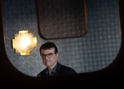 Javier Cercas en Madrid, en febrero de este año