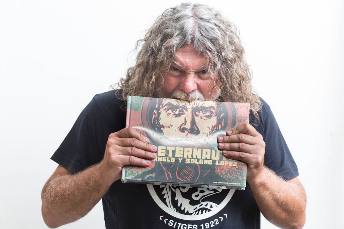 Javier Doeyo empezó editanto una revista sobre historietas de 500 ejemplares.