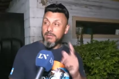 Javier, dueño de una casa de Villa Ballester, que contó que "perdió todo" por la inundación que hubo la tarde de este martes