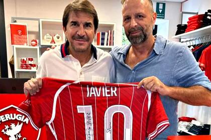 Javier Faroni viajaba mucho a Italia por su actividad en el club Peruggia