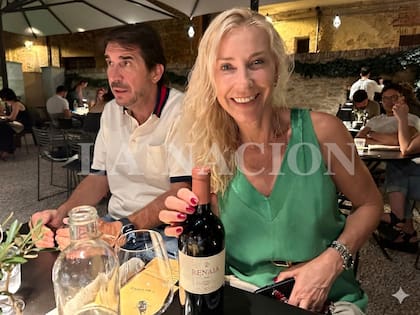 Javier Faroni y su esposa, Erika Gillette