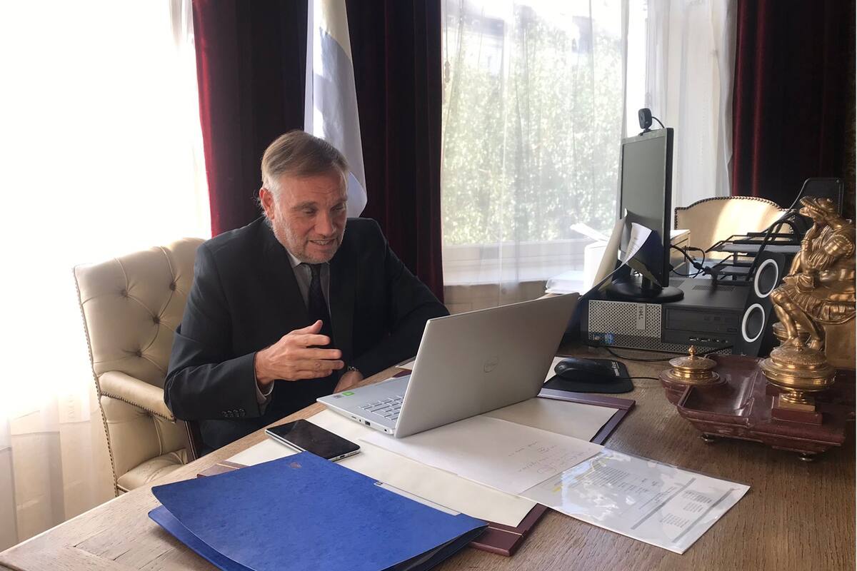 Javier Figueroa, embajador argentino en el Reino Unido