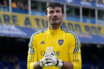 Javier García demostró que está a la altura del arco de Boca