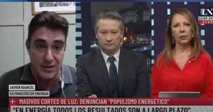 Javier Iguacel criticó la política energética del Frente de Todos.