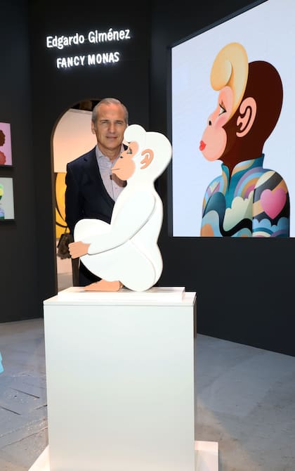 Javier Iturrioz con Blanca (2023) de Edgardo Giménez, en MC
