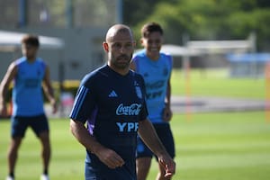 Javier Mascherano convocó a 23 jugadores, pero tiene 22 porque Julián Malatini dejó la concentración