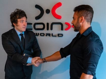 Javier Milei CoinX