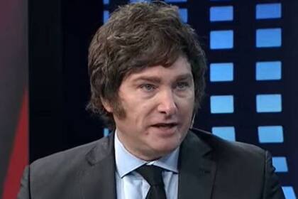 Javier Milei a favor de la portación libre de armas