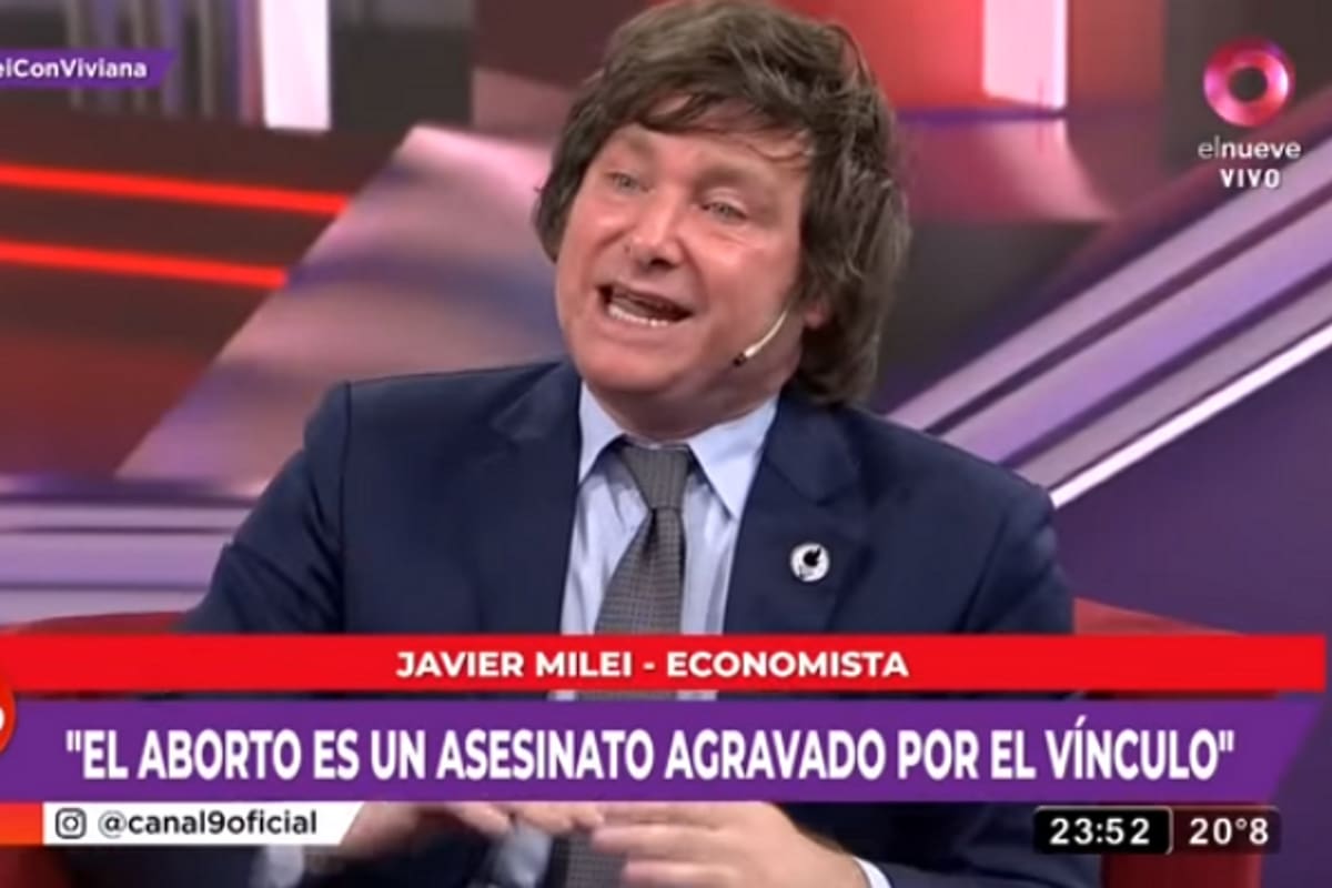 Javier Milei apuntó contra el Papa Francisco: "Es el representante del maligno en la Tierra"