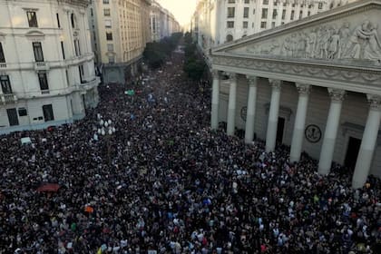 La marcha universitaria, la protesta más masiva que enfrentó Javier Milei