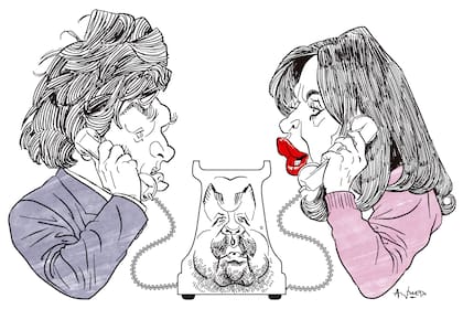 Javier Milei, Ariel Lijo y Cristina Kirchner