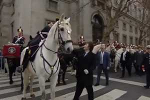 Milei participa del Tedeum del 9 de julio en la Catedral Metropolitana