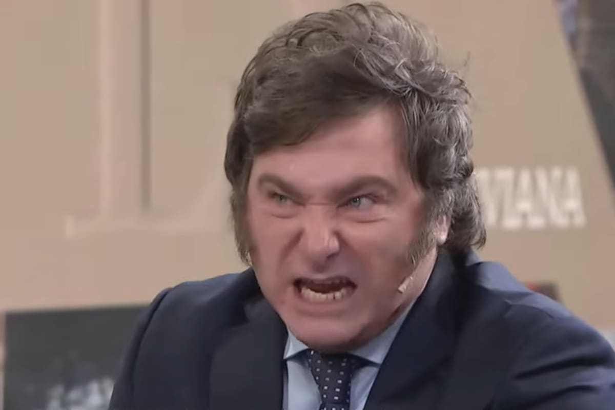 Javier Milei con Viviana Canosa en LN+