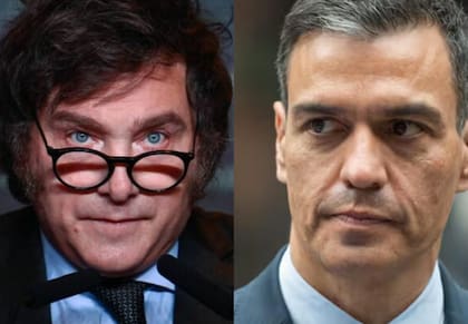 Javier Milei dijo que Pedro Sánchez "está más sucio que una papa"