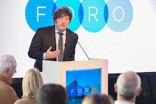 La definición de Javier Milei frente a los empresarios