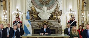 El discurso completo de Javier Milei sobre la reforma al Banco Central por cadena nacional