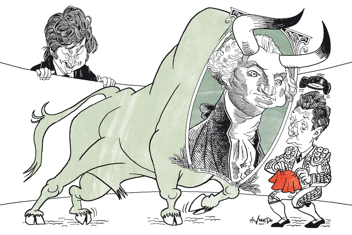 Javier Milei, el dólar y Sergio Massa