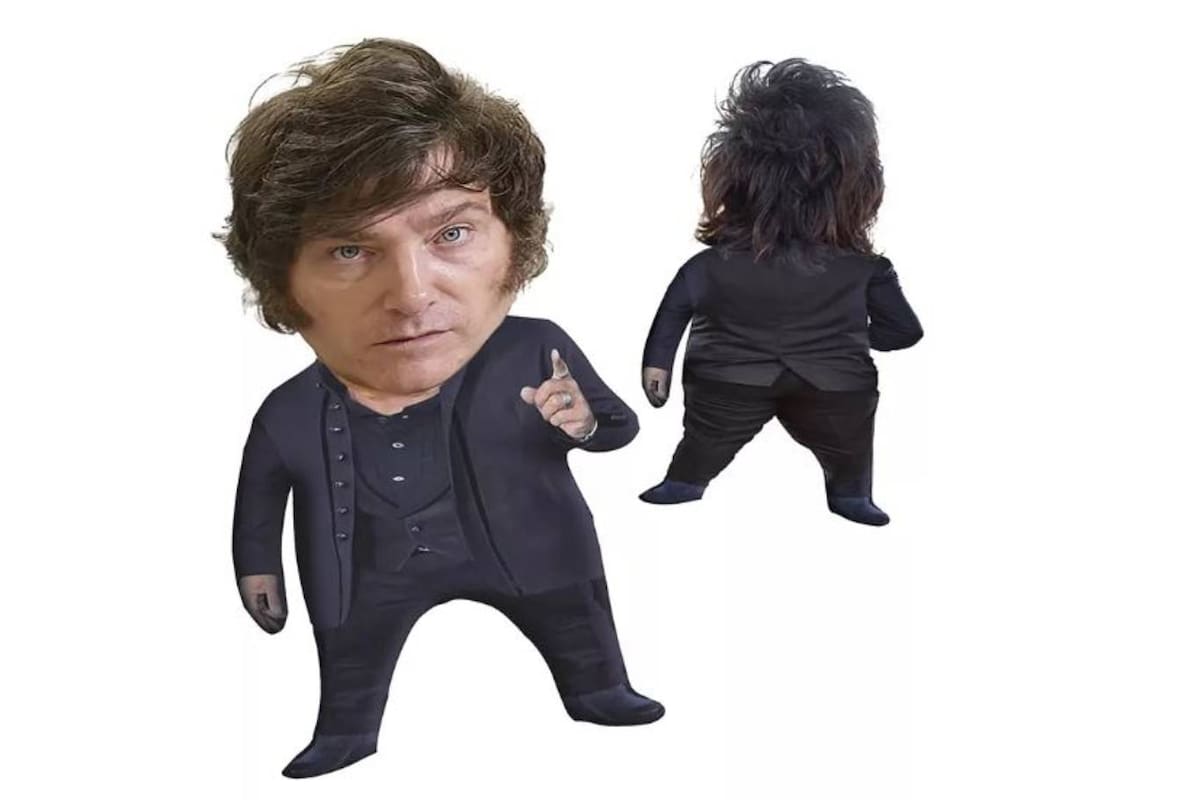 Javier Milei, el precandidato a presidente que más votos sacó el domingo pasado aparece en Mercado Libre en un producto muy original