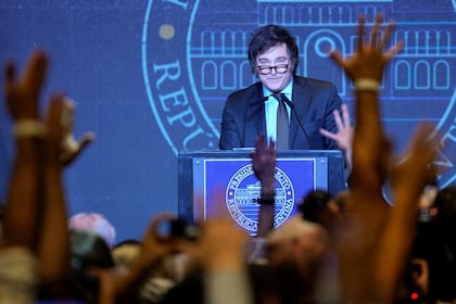 Javier Milei, el presidente electo tras el balojate del 19 de noviembre