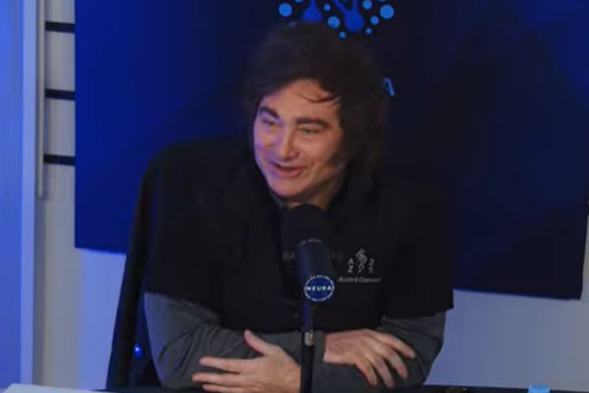 Javier Milei, en Neura
