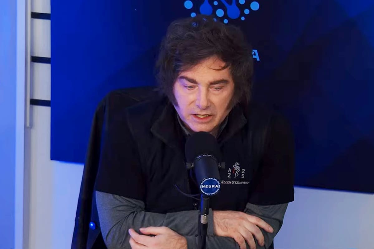 Javier Milei, en Neura