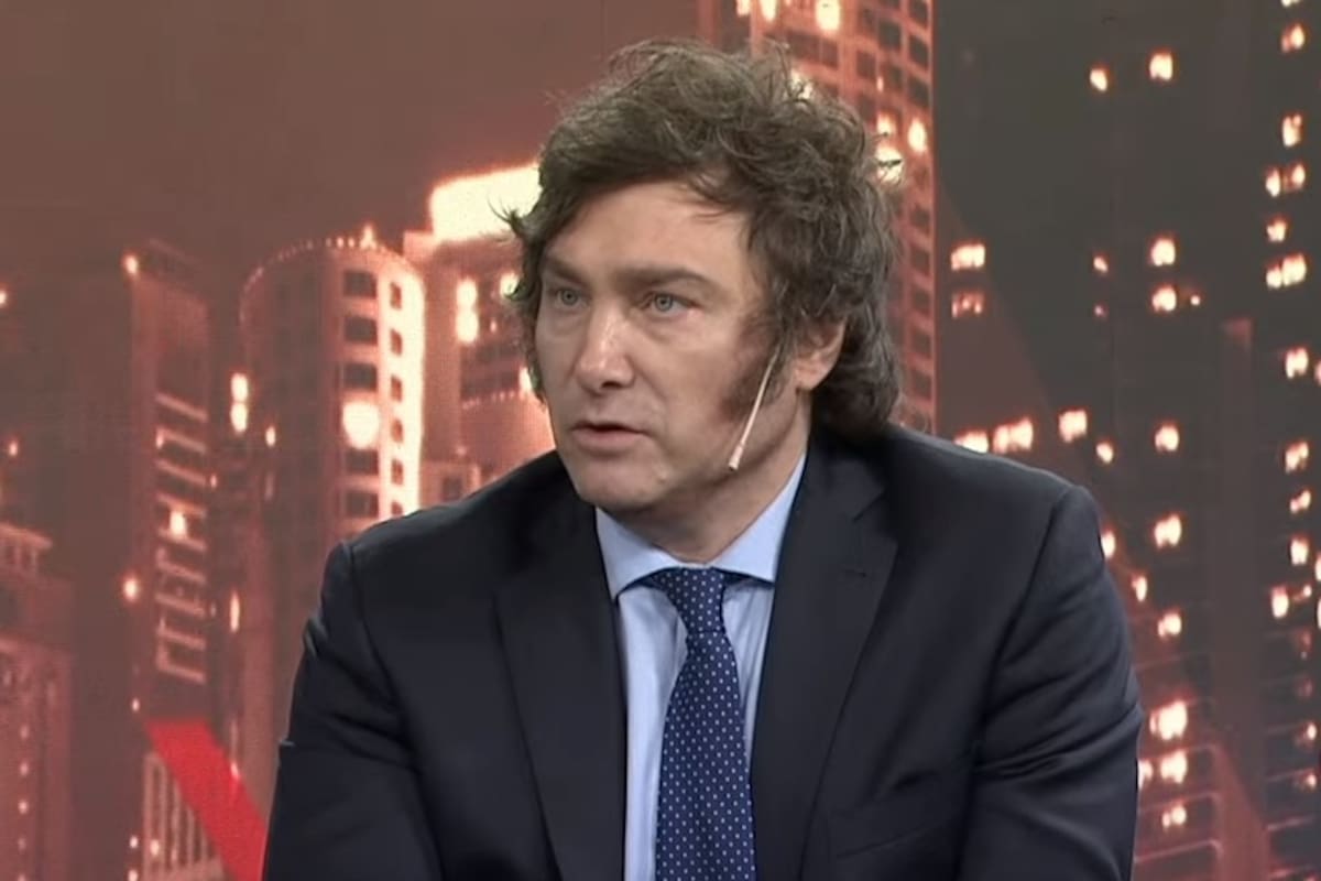 Javier Milei en LN+