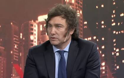 Javier Milei en LN+