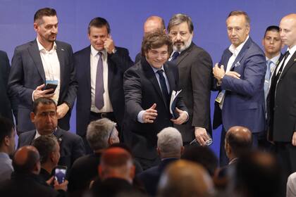 Javier Milei en el Coloquio de IDEA 2024, en Mar del Plata