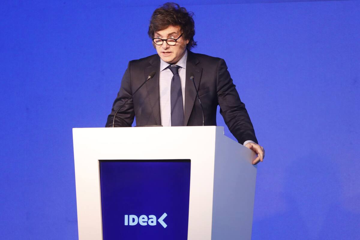 Javier Milei en el Coloquio de IDEA, en Mar del Plata