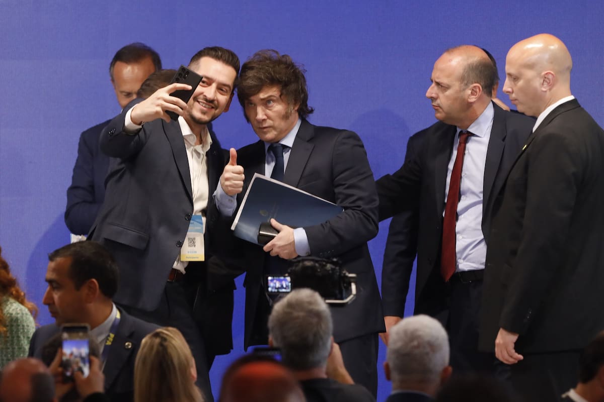 Javier Milei en el Coloquio de IDEA, en Mar del Plata