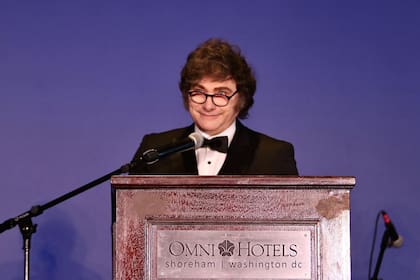 Javier Milei en Estados Unidos en la Hispanic Inaugural Ball