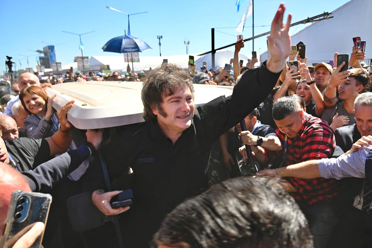 Javier Milei en Expoagro 2025