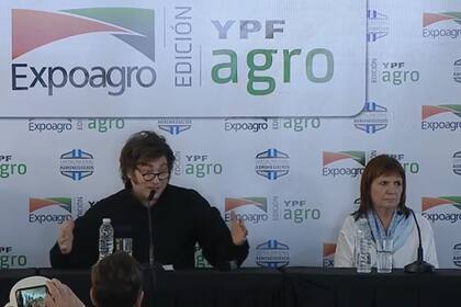 Milei agradeció a Patricia Bullrich por sostener “los valores de la República” tras los incidentes en el Congreso