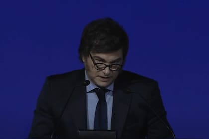 Javier Milei, en Fundación Faro