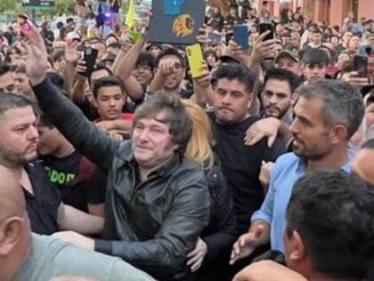 Javier Milei en La Rioja