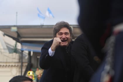 Javier milei en la inauguracion de la rural de Palermo 2025