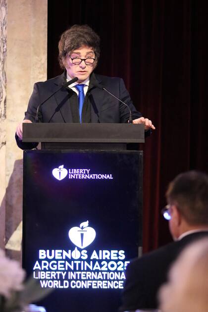 Javier Milei, en la Liberty International World Conference