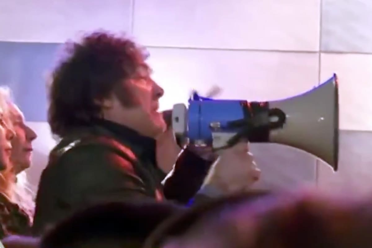 Javier Milei en Mar del Plata