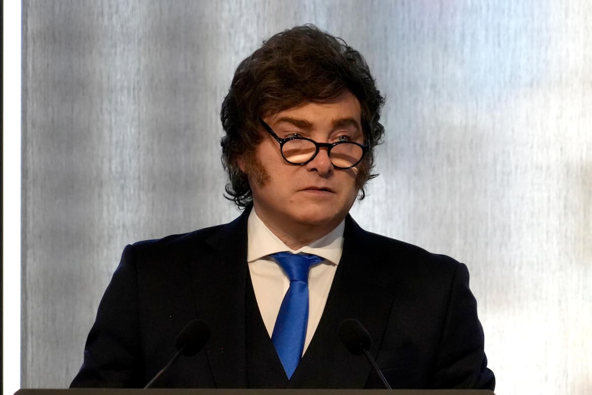 Javier Milei, en Nueva York